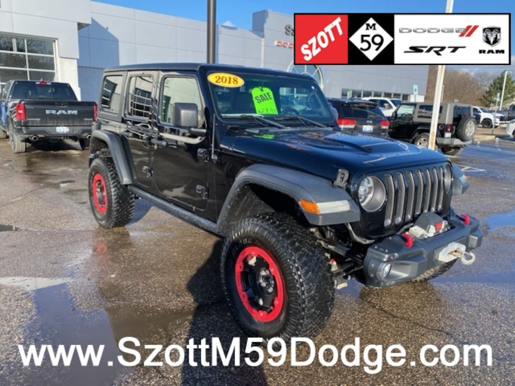 Used 2018 Jeep Wrangler Unlimited Rubicon SUV