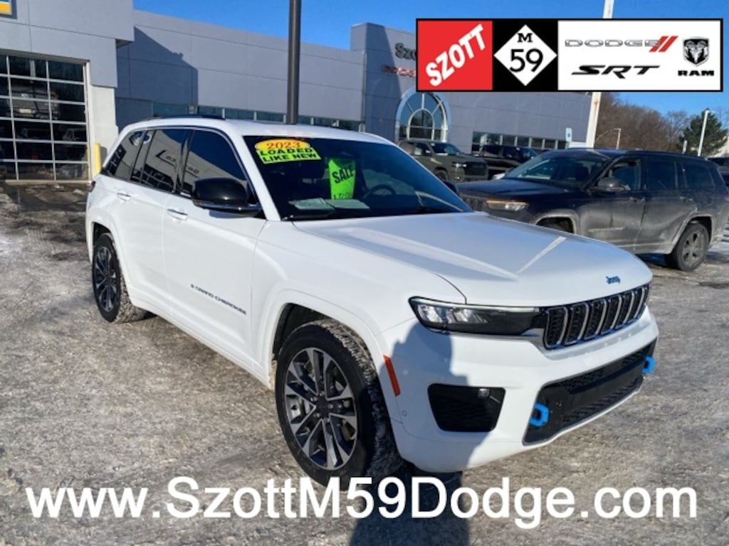 Used 2023 Jeep Grand Cherokee Overland 4xe SUV