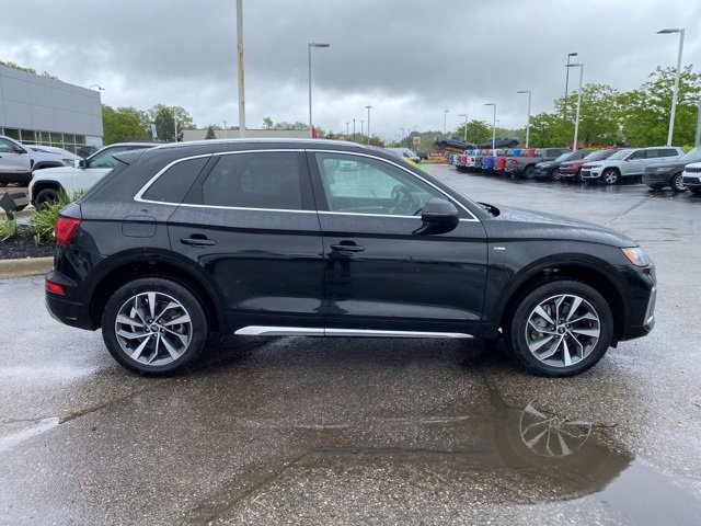 Used 2023 Audi Q5 Premium Plus with VIN WA1EAAFYXP2129572 for sale in Highland, MI