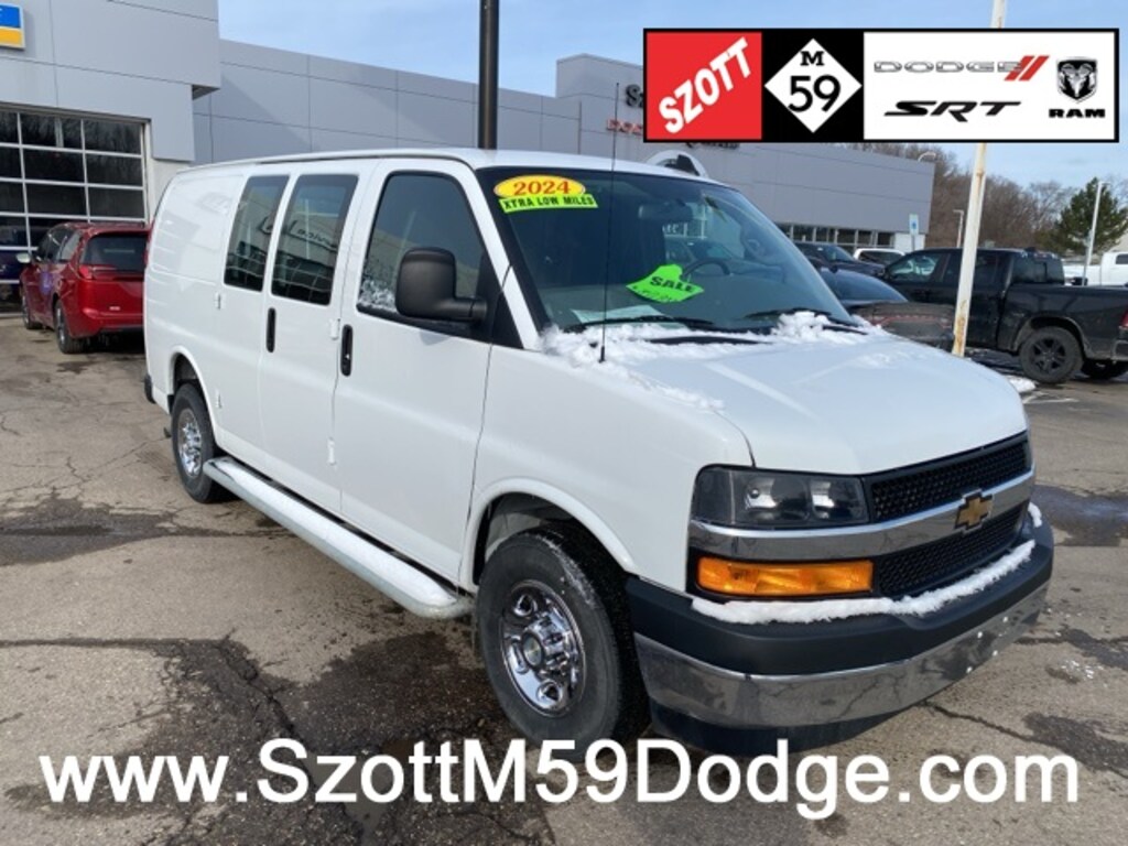 Used 2024 Chevrolet Express 2500 Work Van Van Cargo Van