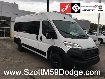 2024 Ram Promaster 3500 Window Van High Roof Cargo Van
