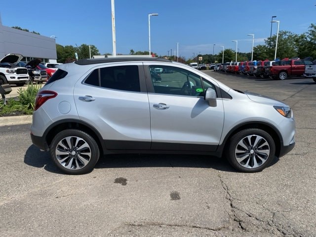 Used 2021 Buick Encore Preferred with VIN KL4CJESB1MB338775 for sale in Highland, MI