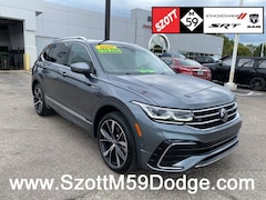 Used 2022 Volkswagen Tiguan SEL R-Line SUV For Sale in Highland, MI
