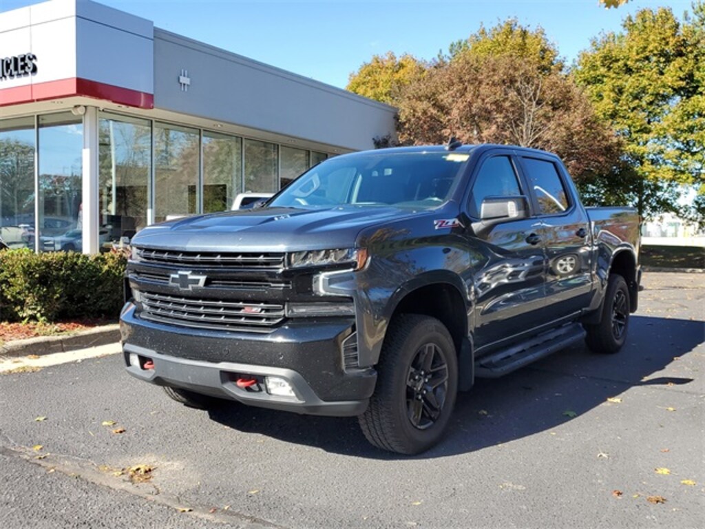 Used 2021 Chevrolet Silverado 1500 LT Trail Boss Truck Crew Cab