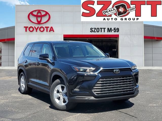 Midnight Black Metallic 2026 Toyota Grand Highlander LE AWD SUV / Crossover All-Wheel Drive 8-Speed Dual Clutch