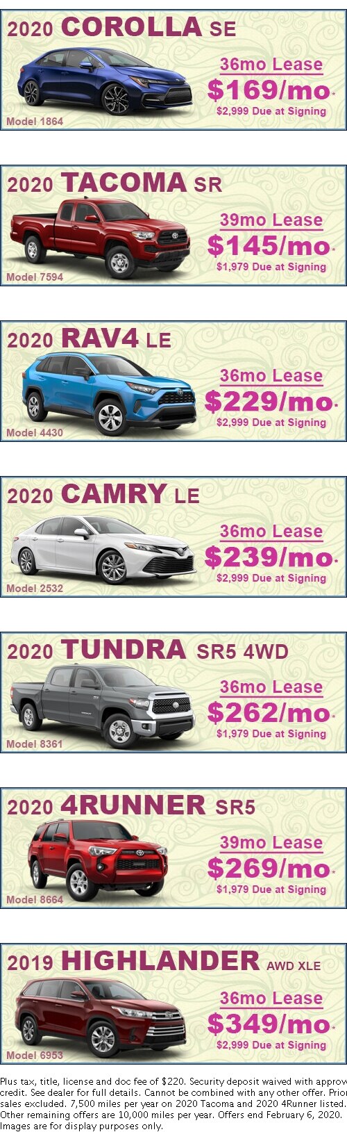 toyota hybrid awd on New Car Specials Finance Deals At Szott M 59 Toyota