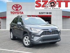 Used 2021 Toyota RAV4 Hybrid XLE SUV for sale in Waterford, MI