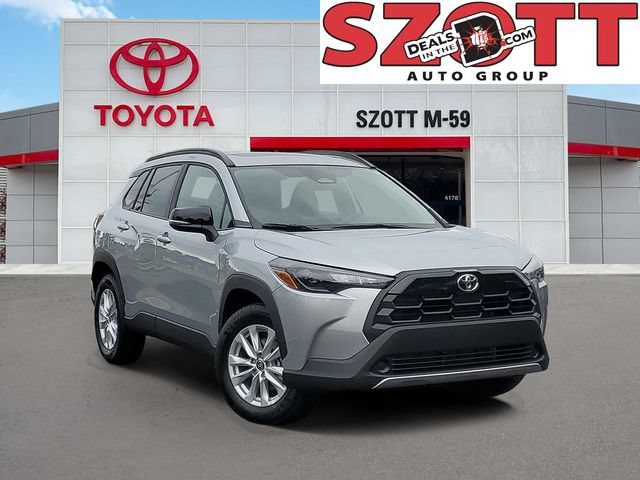 Sonic Silver 2026 Toyota Corolla Cross SUV / Crossover Front-Wheel Drive Continuously Variable Transmission