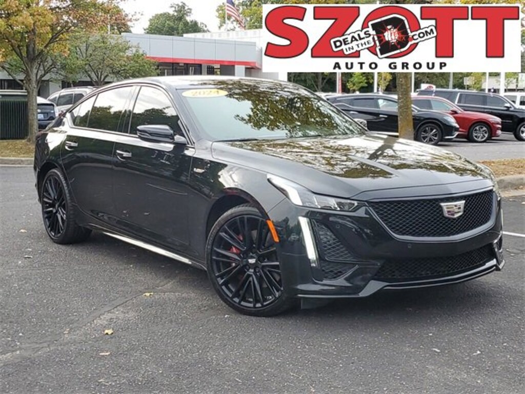 Used 2024 CADILLAC CT5V For Sale at Szott Auto Group VIN