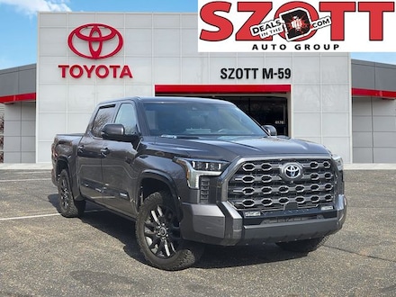 Used 2023 Toyota Tundra Hybrid Platinum Truck CrewMax for sale near Detroit