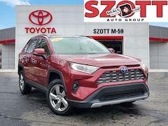 Used 2020 Toyota RAV4 Hybrid Limited SUV for sale in Metro Detroit