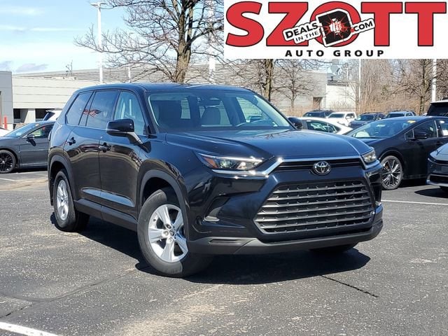 Midnight Black Metallic 2026 Toyota Grand Highlander LE AWD SUV / Crossover All-Wheel Drive 8-Speed Dual Clutch