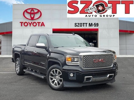 Used 2015 GMC Sierra 1500 Denali Truck Crew Cab for sale near Detroit