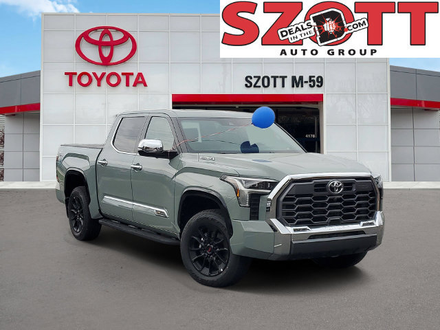 New 2026 Toyota Tundra i-FORCE MAX 1794 Edition 1794 CREWMAX 5.5 for sale near Troy, MI