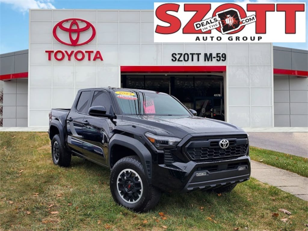 Certified 2024 Toyota Tacoma TRD Off-Road Truck Double Cab