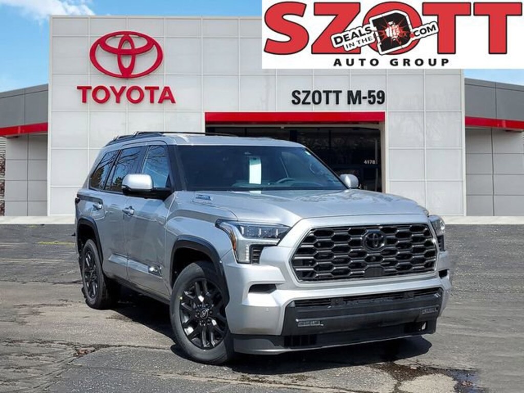 New 2026 Toyota Sequoia Platinum PLT HYBRID