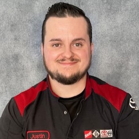 Staff member Justin Gardiner from 602c8548d126