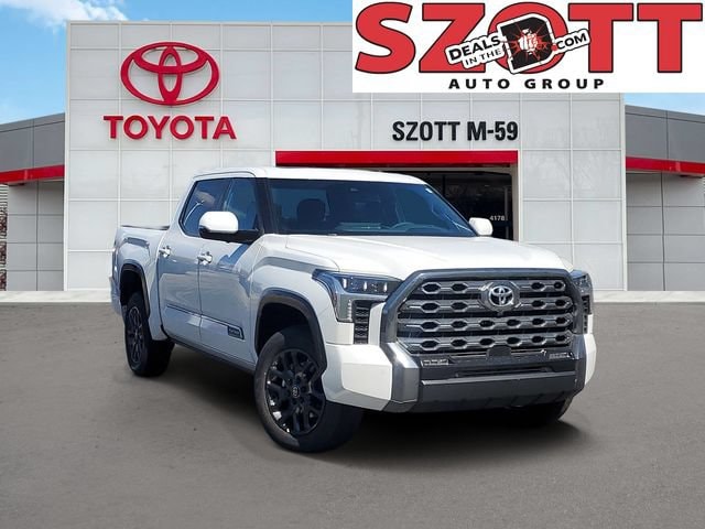 White (Wind Chill Pearl) 2026 Toyota Tundra Pickup Truck Four-Wheel Drive Automatic