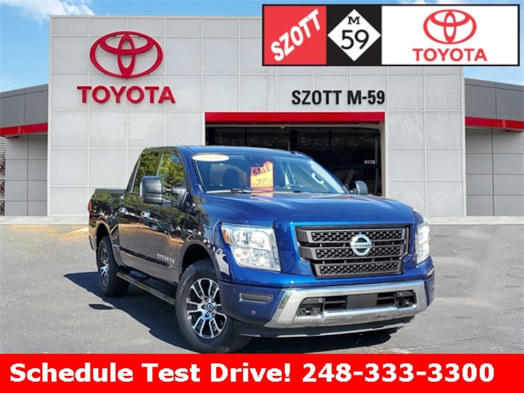 Used 2020 Nissan Titan SV Truck Crew Cab
