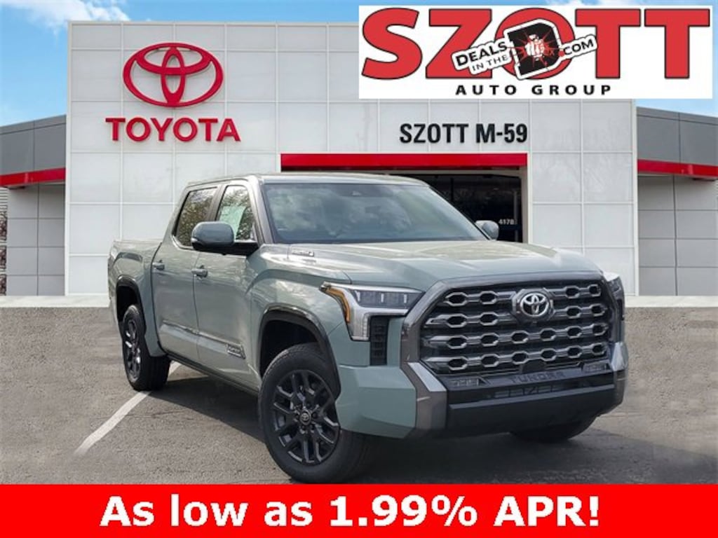 New 2025 Toyota Tundra i-FORCE MAX Platinum PLATINUM CREWMAX 5.5
