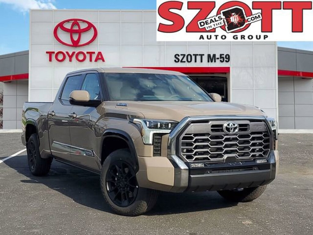 New 2026 Toyota Tundra i-FORCE MAX Platinum PLATINUM CREWMAX 6.5