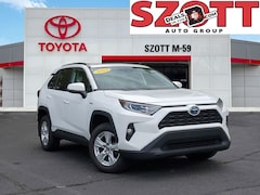 Used 2021 Toyota RAV4 Hybrid XLE SUV for sale in Metro Detroit