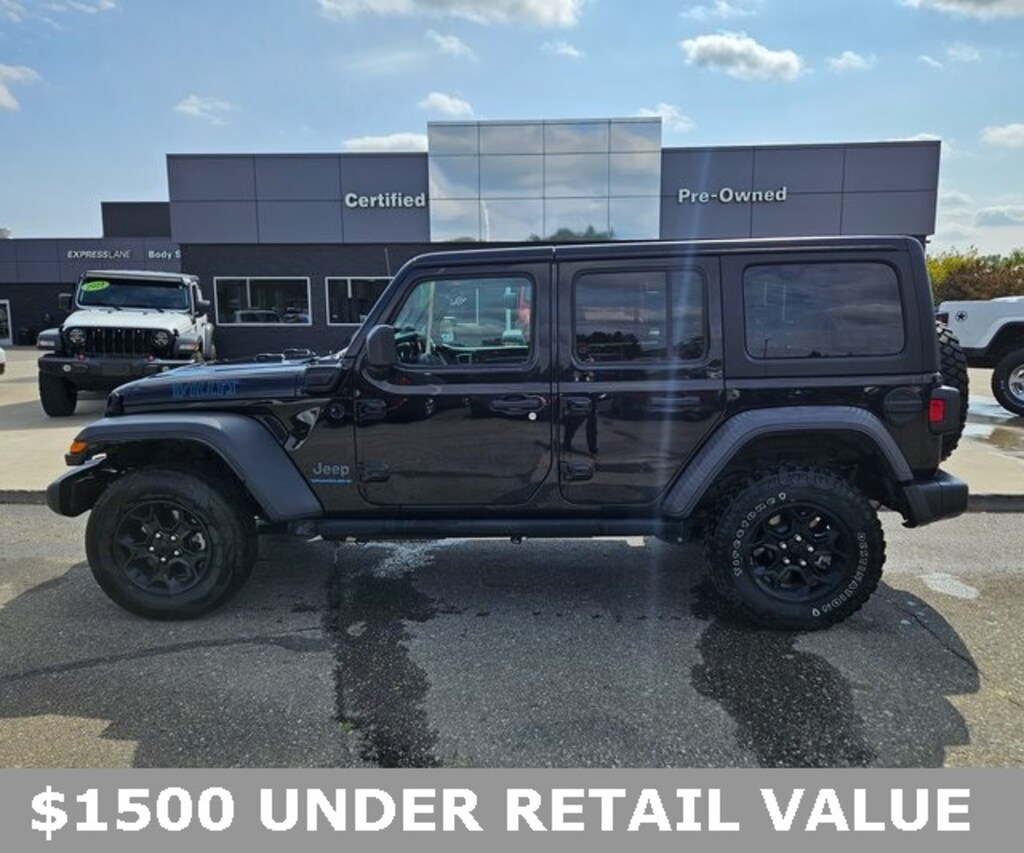 Used 2023 Jeep Wrangler 4xe SUV