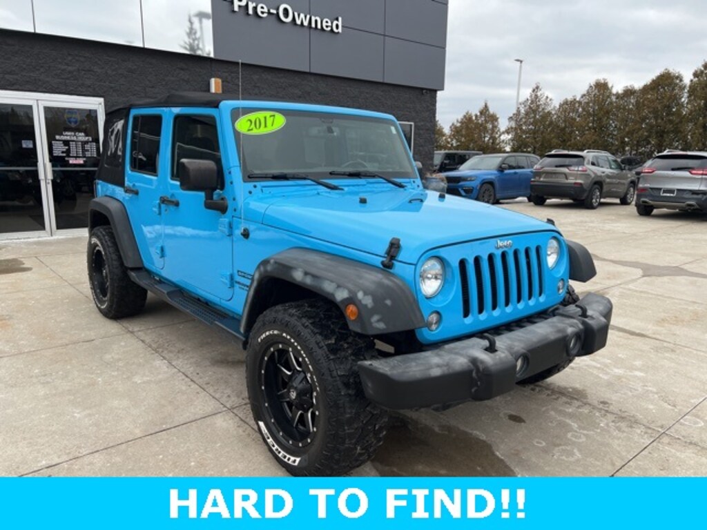 Certified 2017 Jeep Wrangler JK Unlimited Sport 4x4 SUV