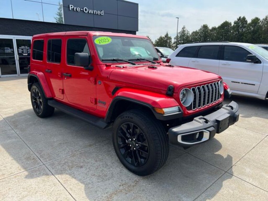 Certified 2025 Jeep Wrangler 4xe Sahara SUV