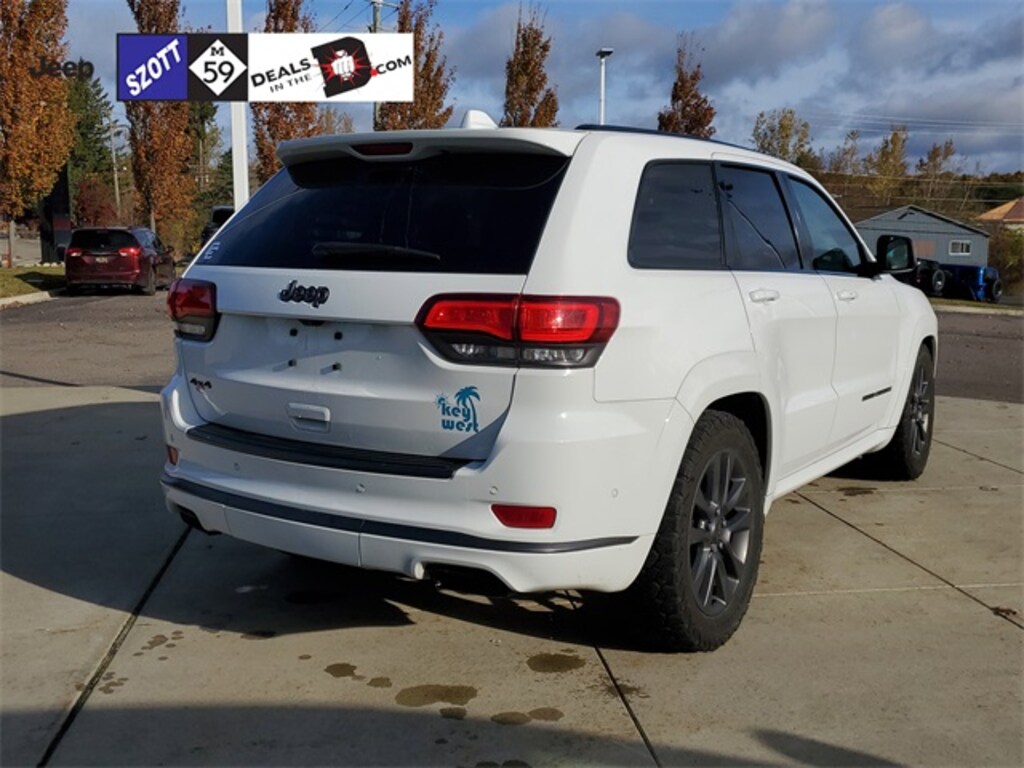 Certified 2019 Jeep Grand Cherokee Overland SUV