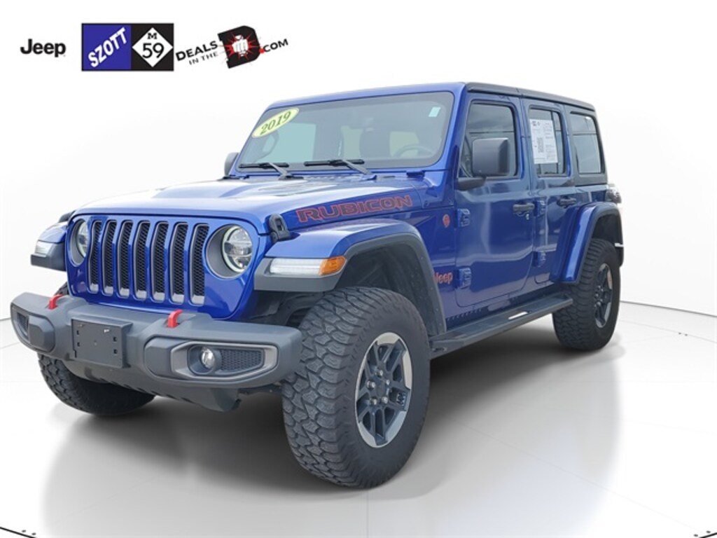 Used 2019 Jeep Wrangler Unlimited Rubicon 4x4 SUV
