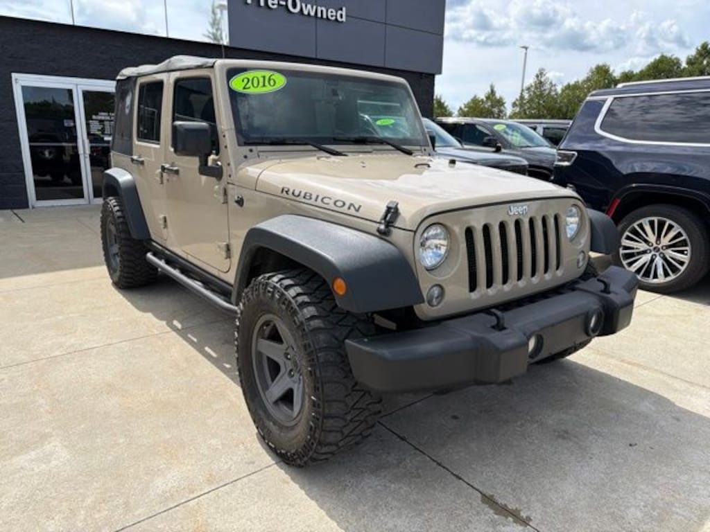 Certified 2016 Jeep Wrangler JK Unlimited Rubicon 4x4 SUV
