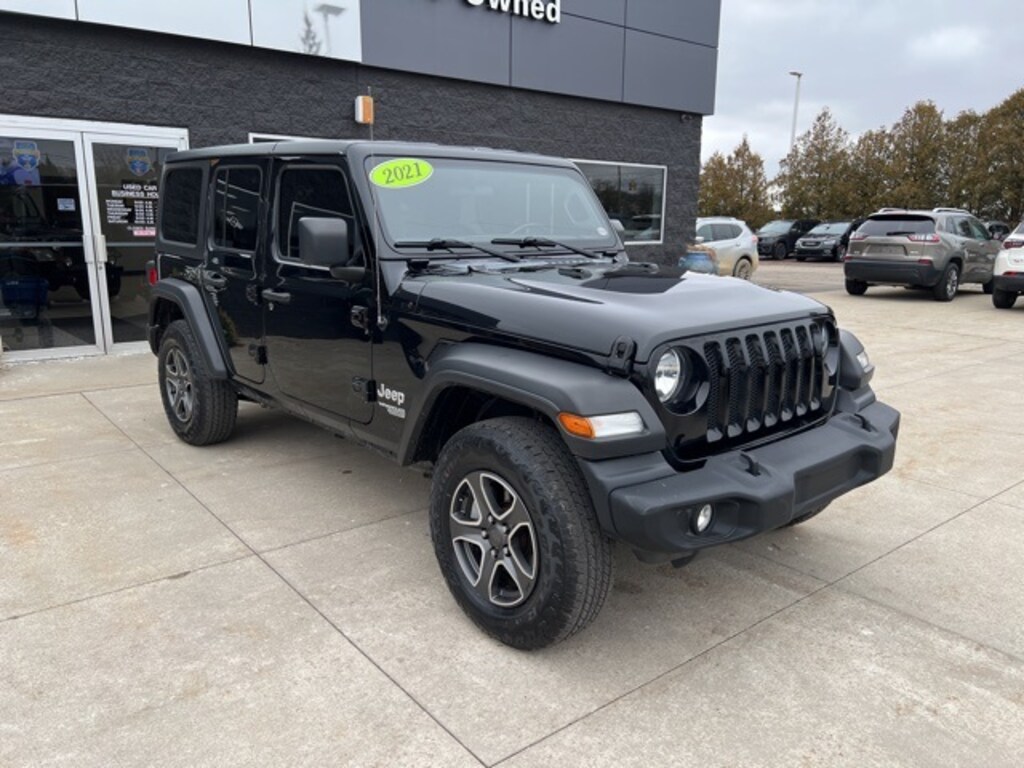 Certified 2021 Jeep Wrangler Unlimited Sport SUV
