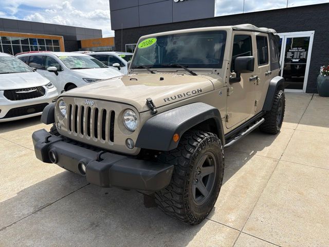 Certified 2016 Jeep Wrangler JK Unlimited Rubicon 4x4 SUV