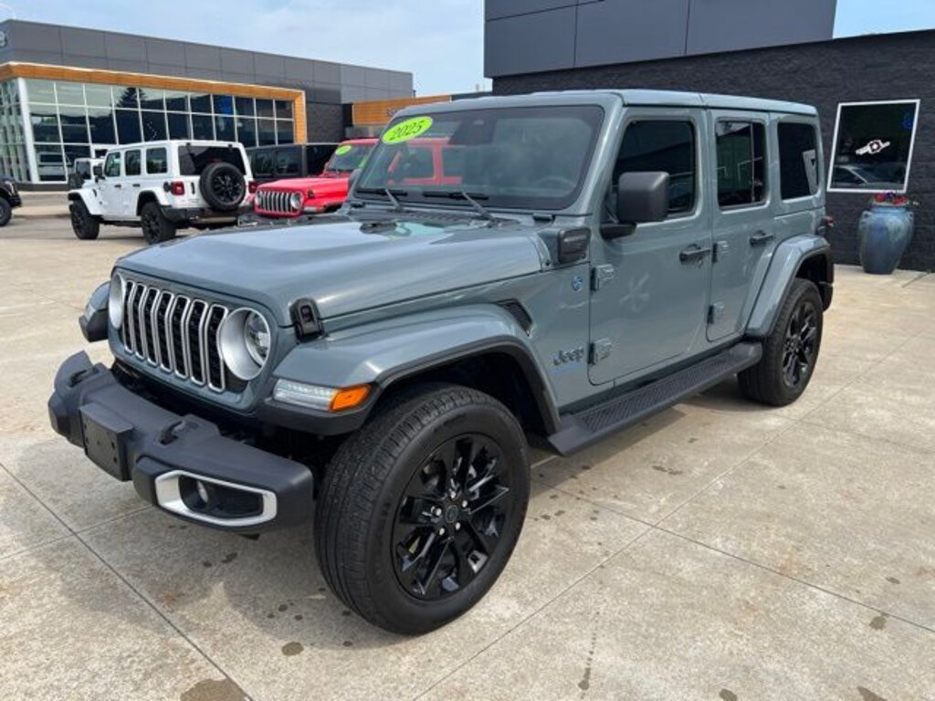 Certified 2025 Jeep Wrangler 4xe Sahara SUV
