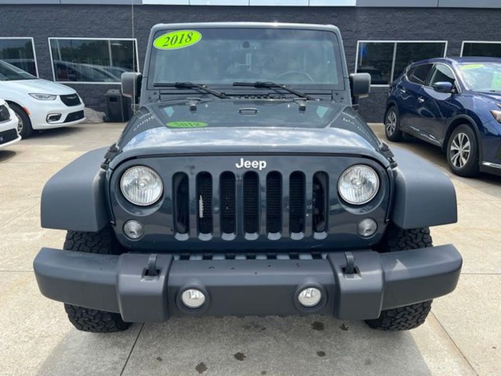 Certified 2018 Jeep Wrangler JK Unlimited Sport 4x4 SUV