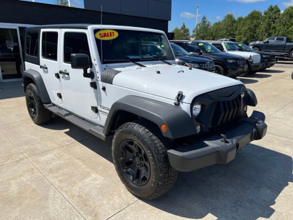Used 2015 Jeep Wrangler Unlimited Sport 4x4 SUV