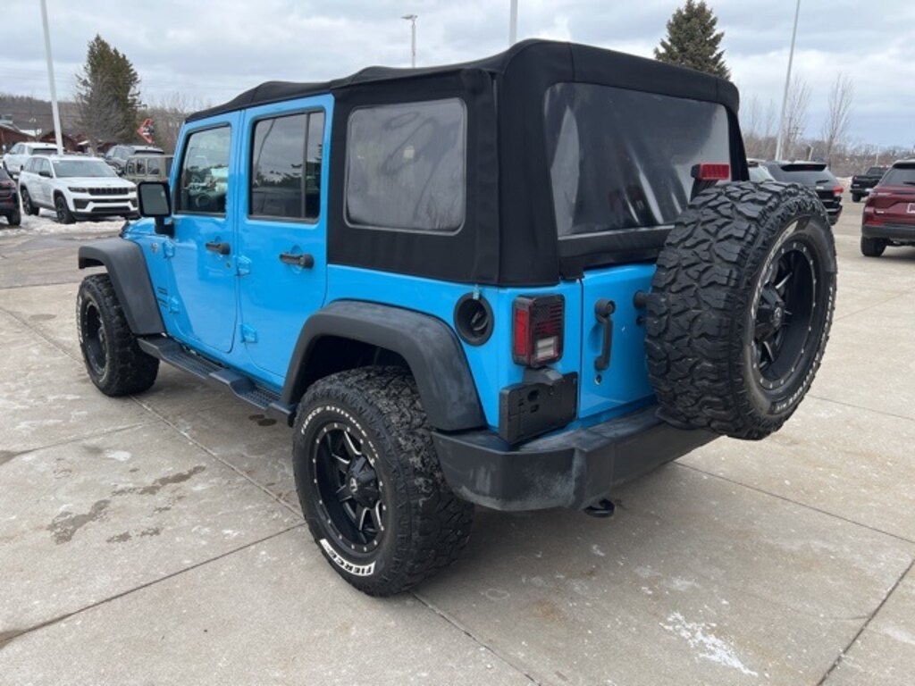 Certified 2017 Jeep Wrangler JK Unlimited Sport 4x4 SUV