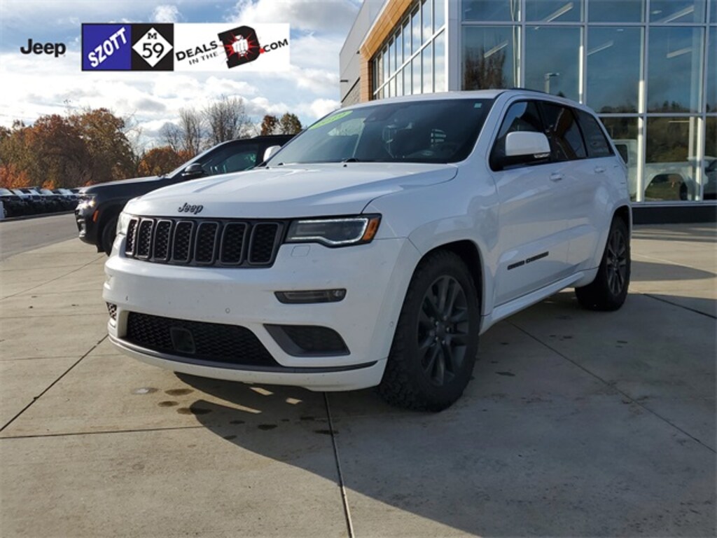 Certified 2019 Jeep Grand Cherokee Overland SUV