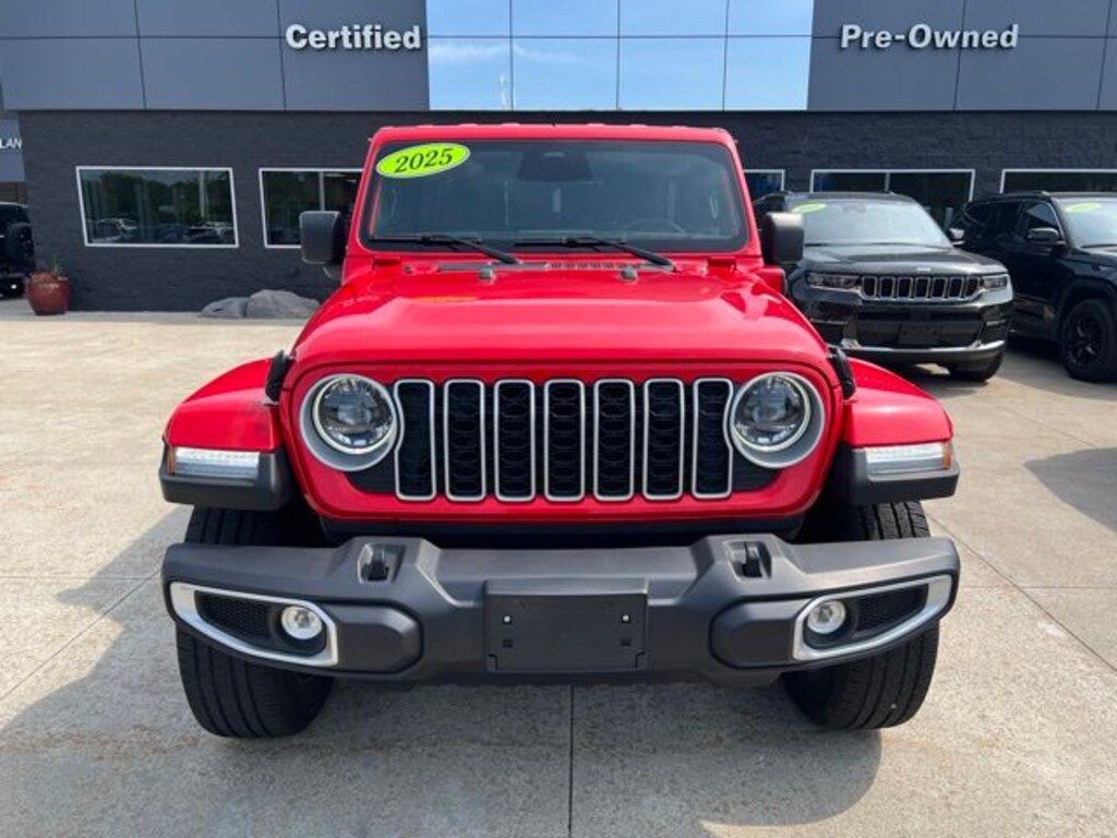 Certified 2025 Jeep Wrangler 4xe Sahara SUV