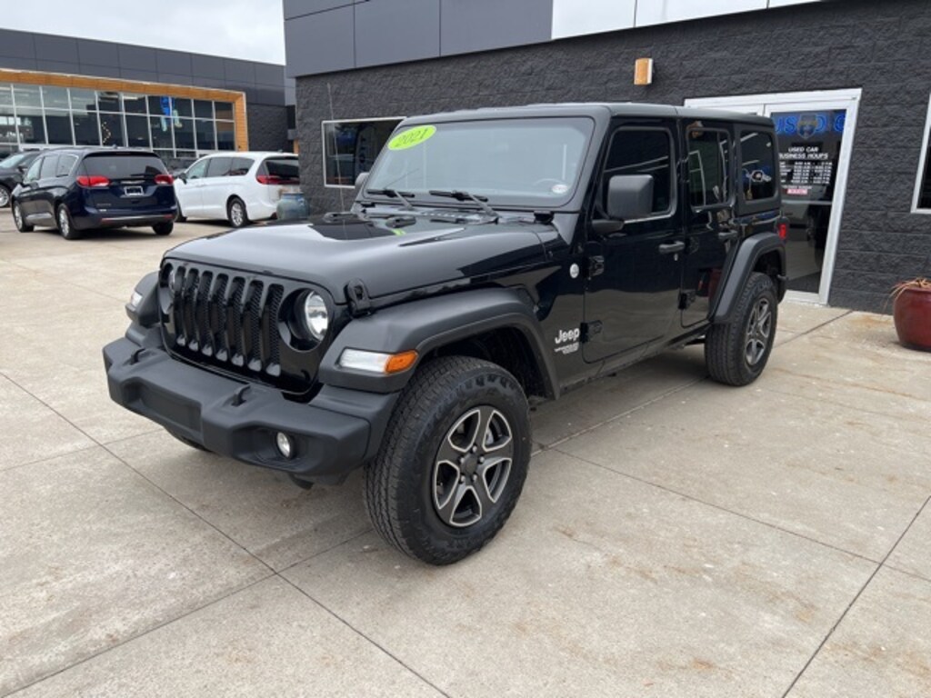 Certified 2021 Jeep Wrangler Unlimited Sport SUV