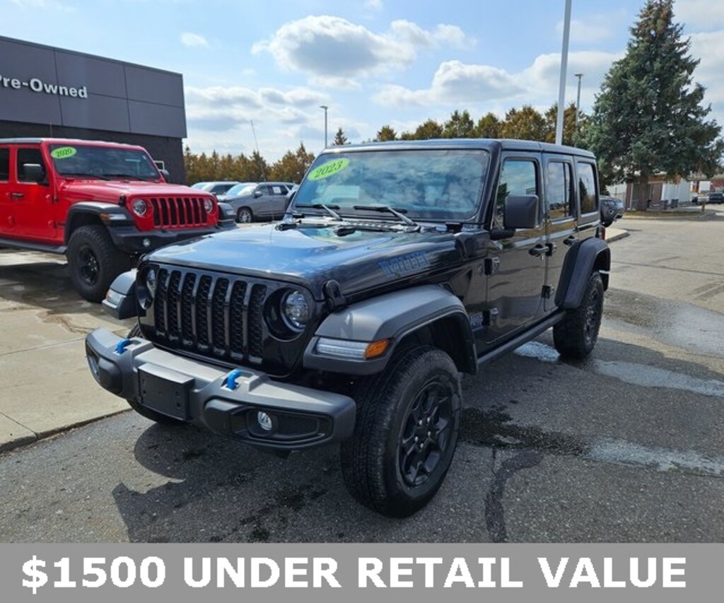 Used 2023 Jeep Wrangler 4xe SUV