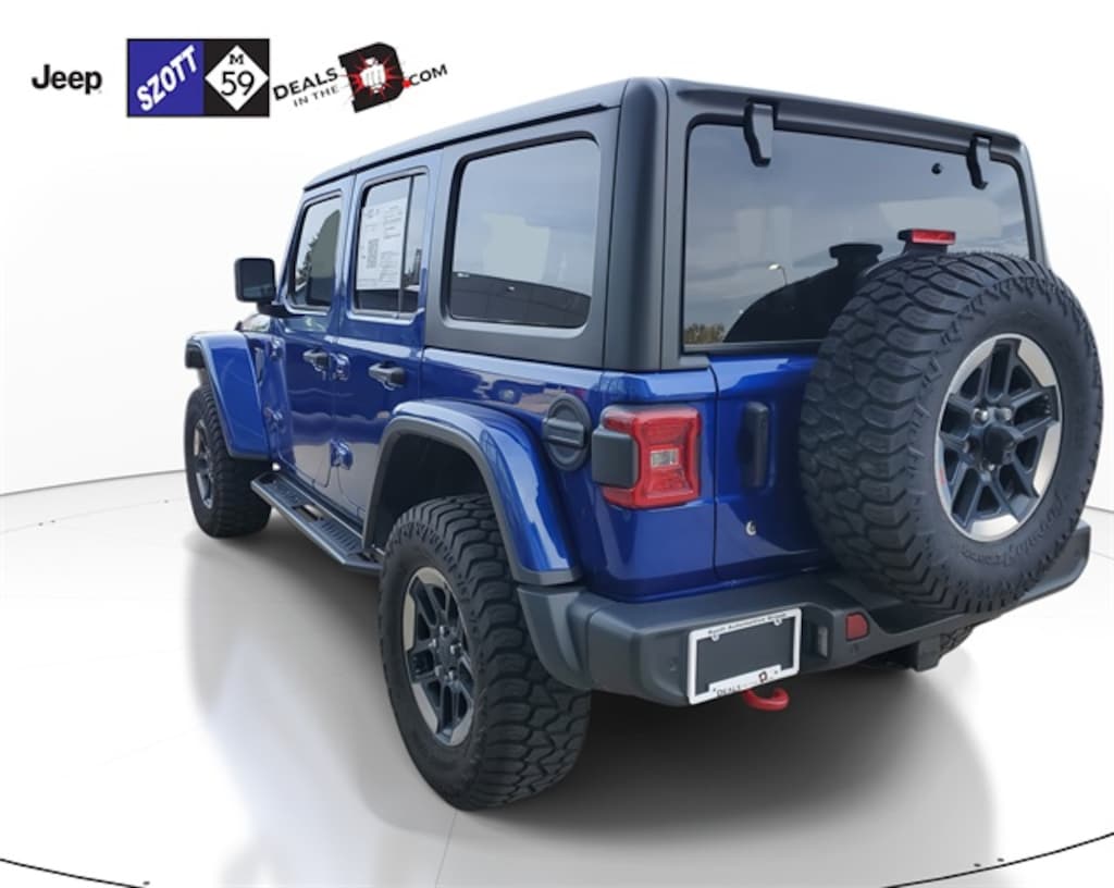 Used 2019 Jeep Wrangler Unlimited Rubicon 4x4 SUV