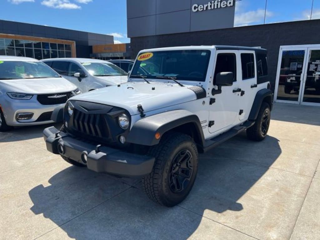 Used 2015 Jeep Wrangler Unlimited Sport 4x4 SUV