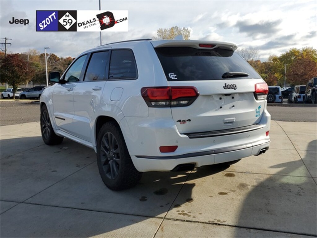 Certified 2019 Jeep Grand Cherokee Overland SUV