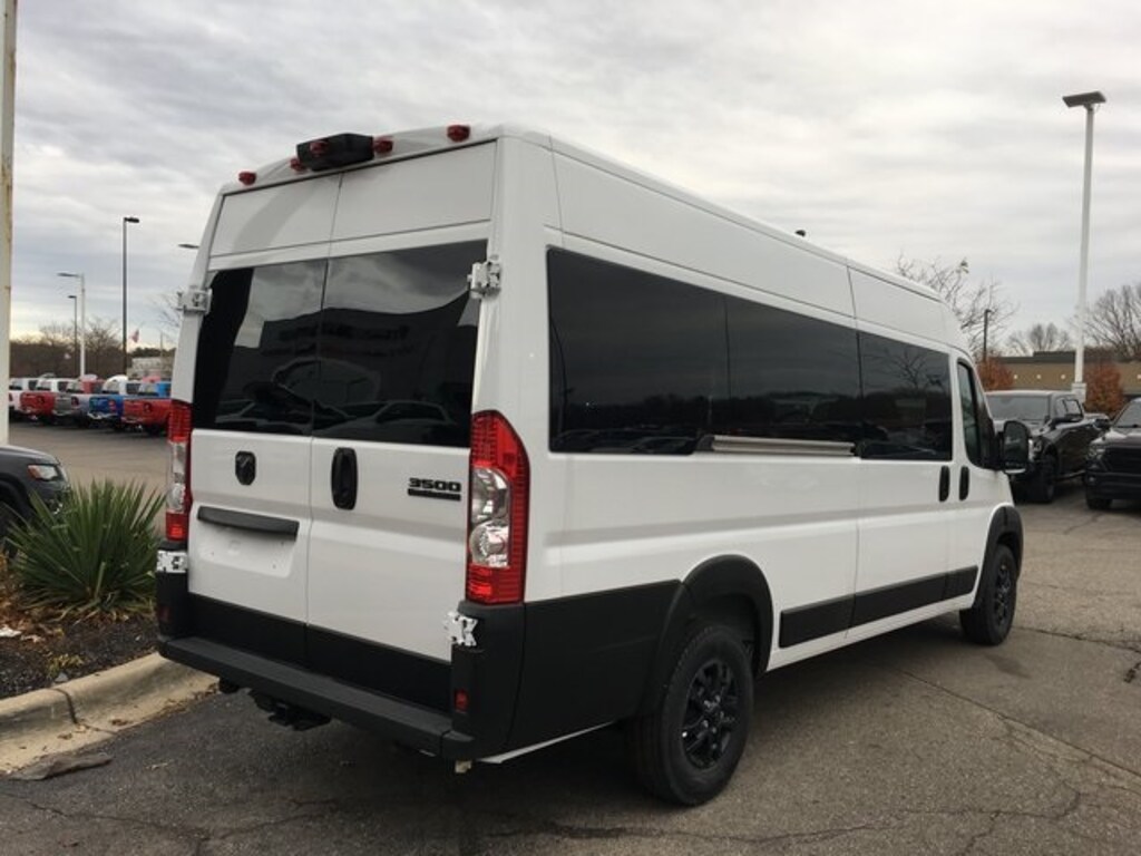 New 2024 Ram ProMaster 3500 Window High Roof Van Extended Cargo Van
