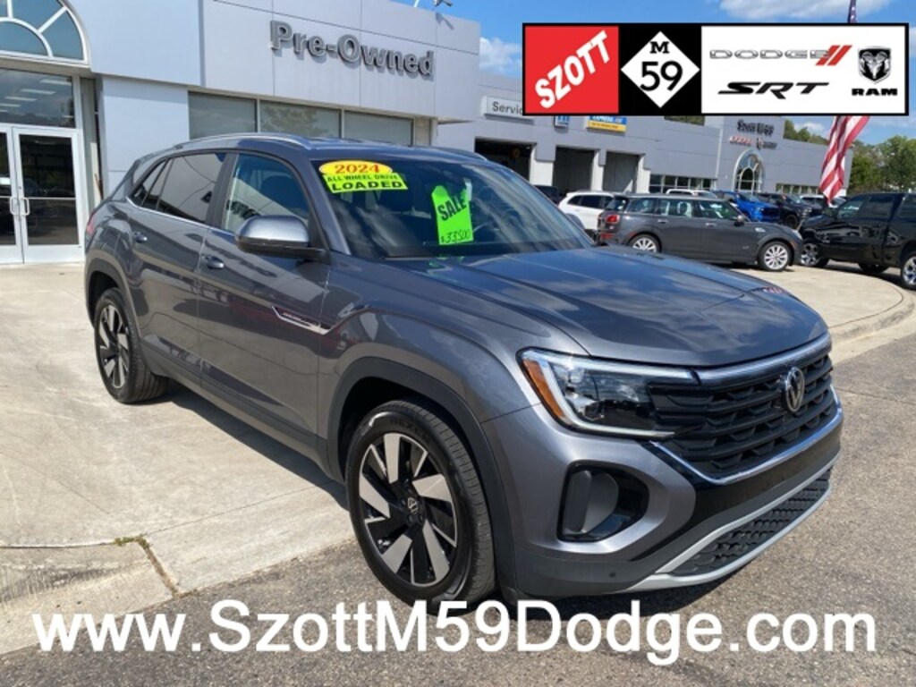 Used 2024 Volkswagen Atlas Cross Sport 2.0T SE w/Technology SUV