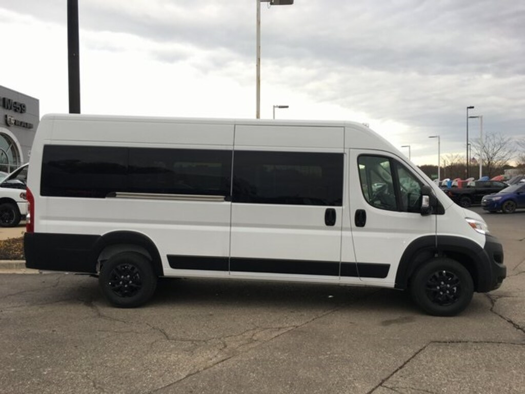 New 2024 Ram ProMaster 3500 Window High Roof Van Extended Cargo Van