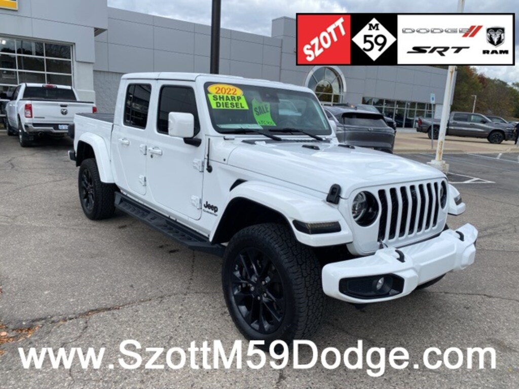 Used 2022 Jeep Gladiator Overland Truck Crew Cab