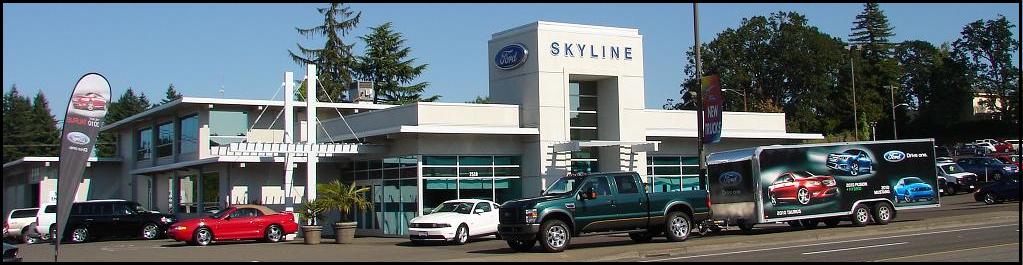 Skyline ford service department #5